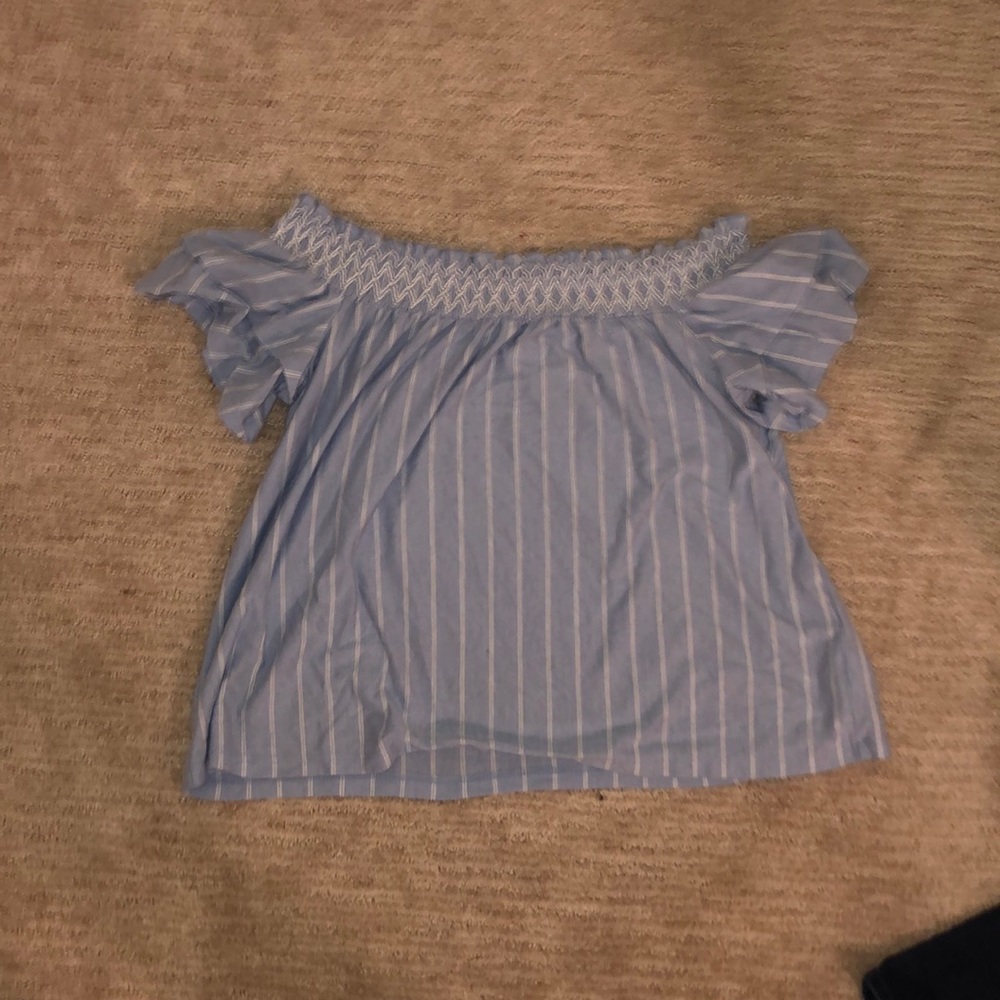 A off the shoulder top